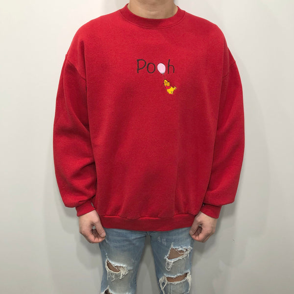 Vintage Pooh Sweatshirt USA (L/SHORT)