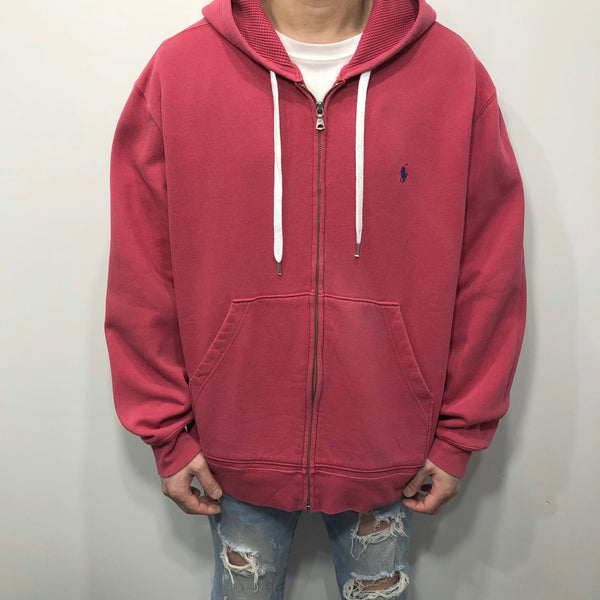 Polo Ralph Lauren Fleeced Hoodie Zip (XL/SHORT)