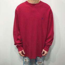 Polo Ralph Lauren Mini Waffle T-Shirt Long Sleeved (XL)