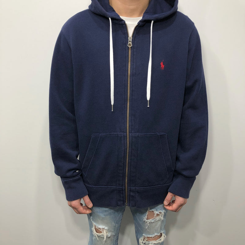 Polo Ralph Lauren Fleeced Hoodie Zip (L)