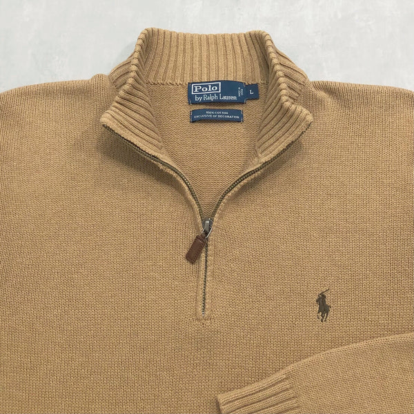 Polo Ralph Lauren Knit Quarter Zip (M/SHORT)