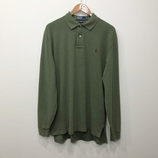Polo Ralph Lauren Polo Shirt Long Sleeved (M-L)