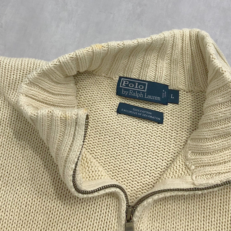 Polo Ralph Lauren Knit Quarter Zip (L/SHORT)