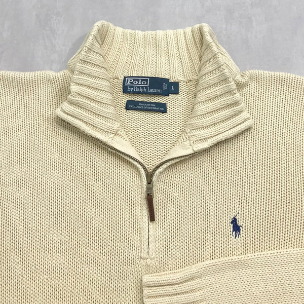 Polo Ralph Lauren Knit Quarter Zip (L/SHORT)