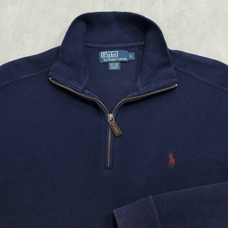 Polo Ralph Lauren Knit Quarter Zip (L)