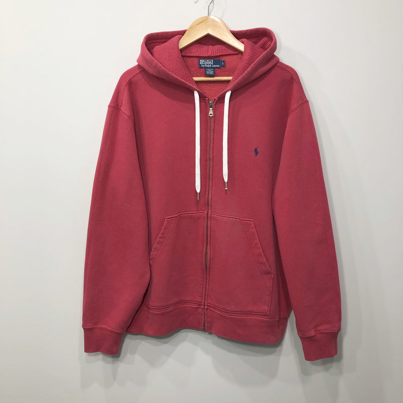 Polo Ralph Lauren Fleeced Hoodie Zip (XL/SHORT)