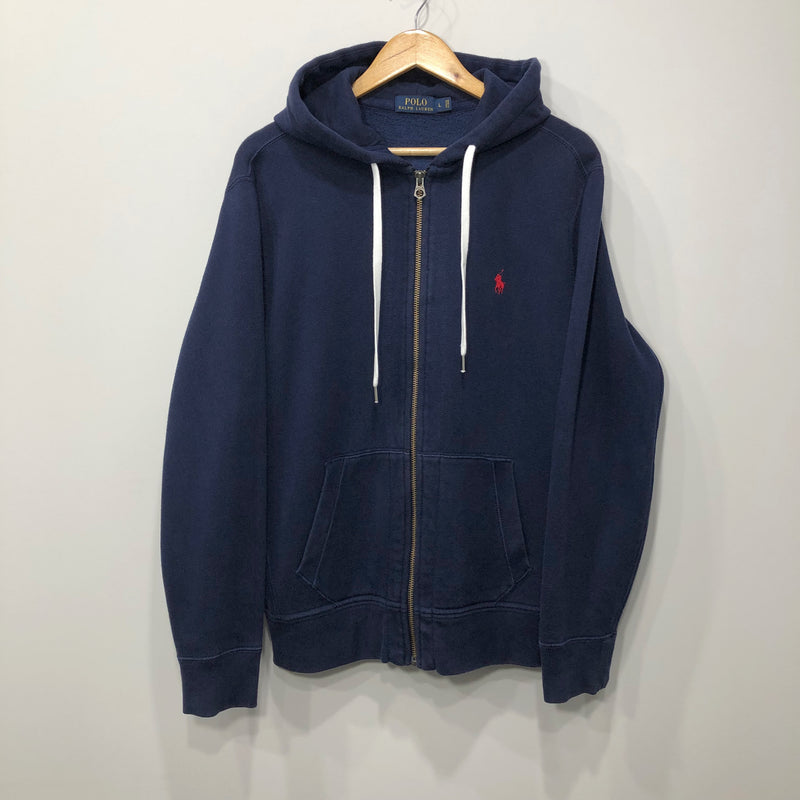 Polo Ralph Lauren Fleeced Hoodie Zip (L)