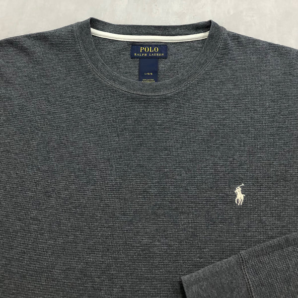 Polo Ralph Lauren Mini Waffle T-Shirt Long Sleeved (L/SHORT)