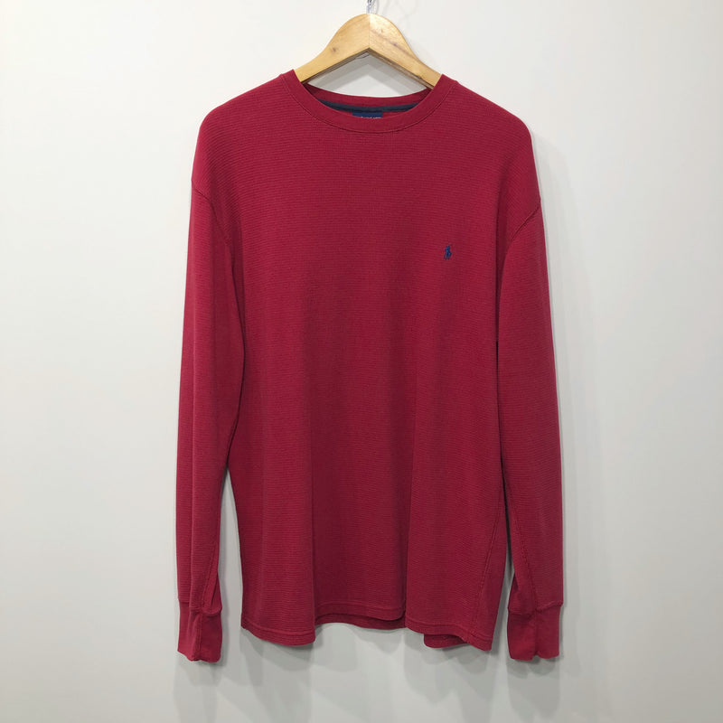 Polo Ralph Lauren Mini Waffle T-Shirt Long Sleeved (XL)