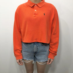 [Reworked] Polo Ralph Lauren Polo Shirt Long Sleeved (W/L)