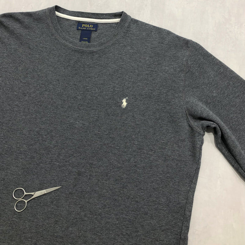 Polo Ralph Lauren Mini Waffle T-Shirt Long Sleeved (L/SHORT)
