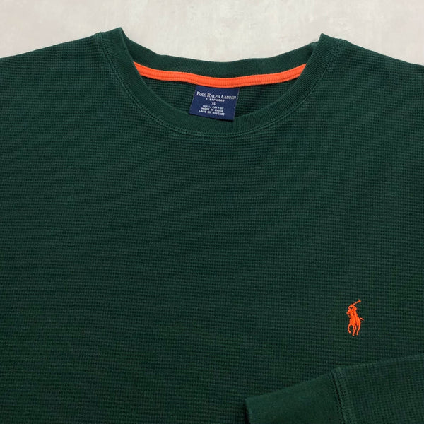 Polo Ralph Lauren Mini Waffle T-Shirt Long Sleeved (L)