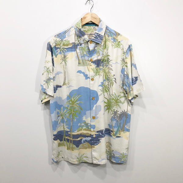 Vintage Tommy Bahama Hawaiian Shirt (L)