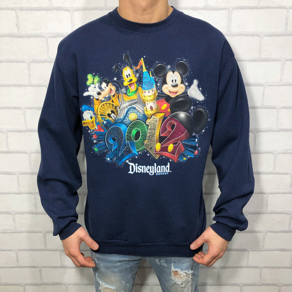 Disney Fleeced Sweatshirt 2012 Disneyland Resort (S)