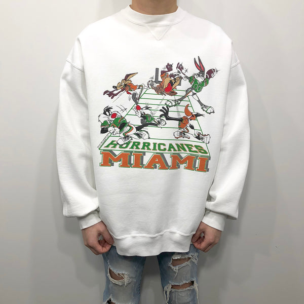 Vintage Sweatshirt 1993 Miami Uni Hurricanes USA (XL)
