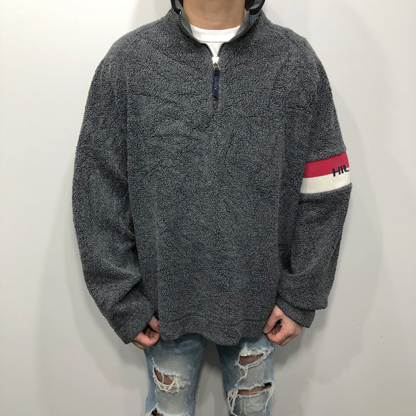 Vintage Tommy Hilfiger Fleeced Quarter Zip (XL)