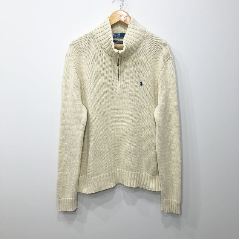 Polo Ralph Lauren Knit Quarter Zip (L/SHORT)