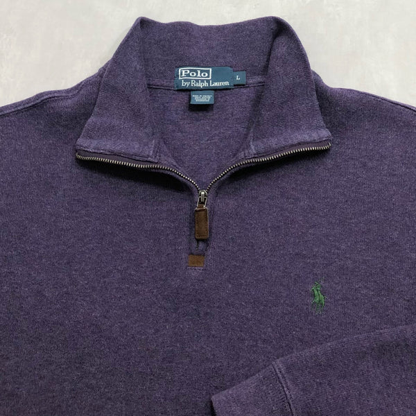 Polo Ralph Lauren Knit Quarter Zip (L)