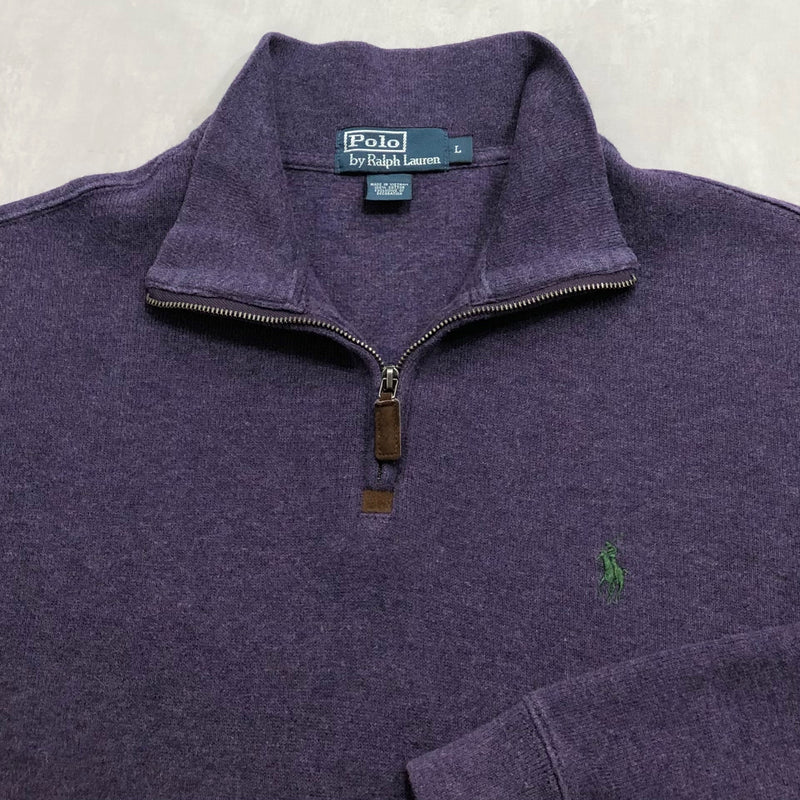 Polo Ralph Lauren Knit Quarter Zip (L)