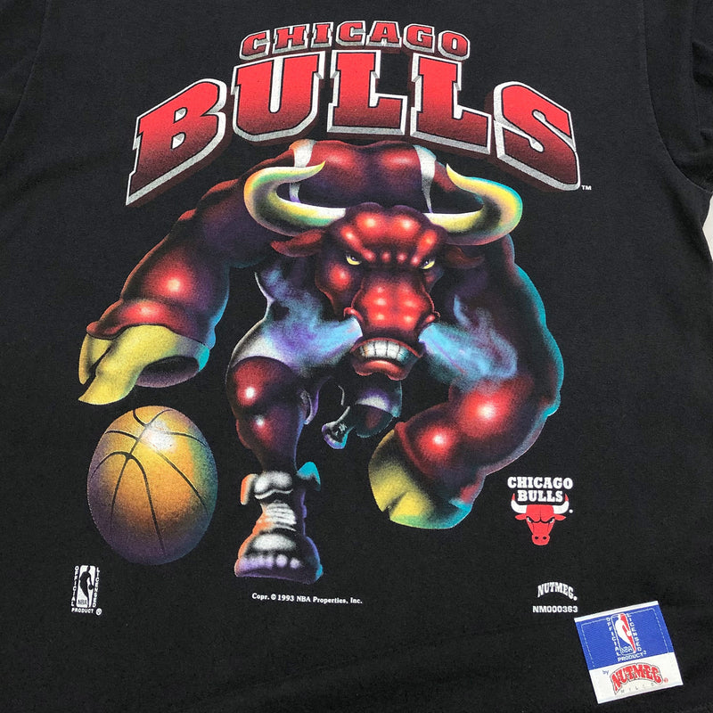 Vintage Nutmeg T-Shirt 1993 NBA Chicago Bulls USA (L/TALL