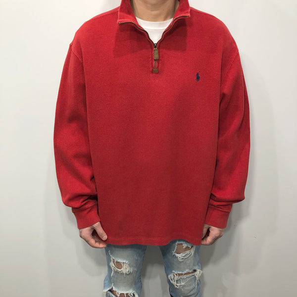 Polo Ralph Lauren Knit Quarter Zip (XL/SHORT)