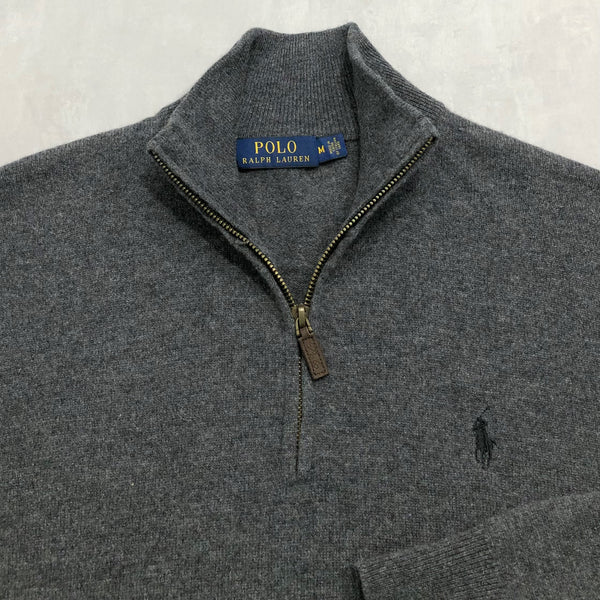 Polo Ralph Lauren Wool Knit Quarter Zip (S/SHORT)