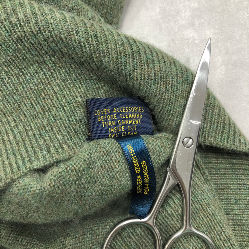 Polo Ralph Lauren Wool Knit Quarter Zip (M/SHORT)