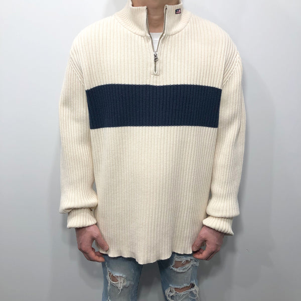 Polo Jeans Co Ralph Lauren Knit Quarter Zip (L)