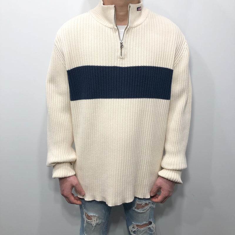 Polo Jeans Co Ralph Lauren Knit Quarter Zip (L)