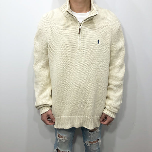 Polo Ralph Lauren Knit Quarter Zip (L/SHORT)