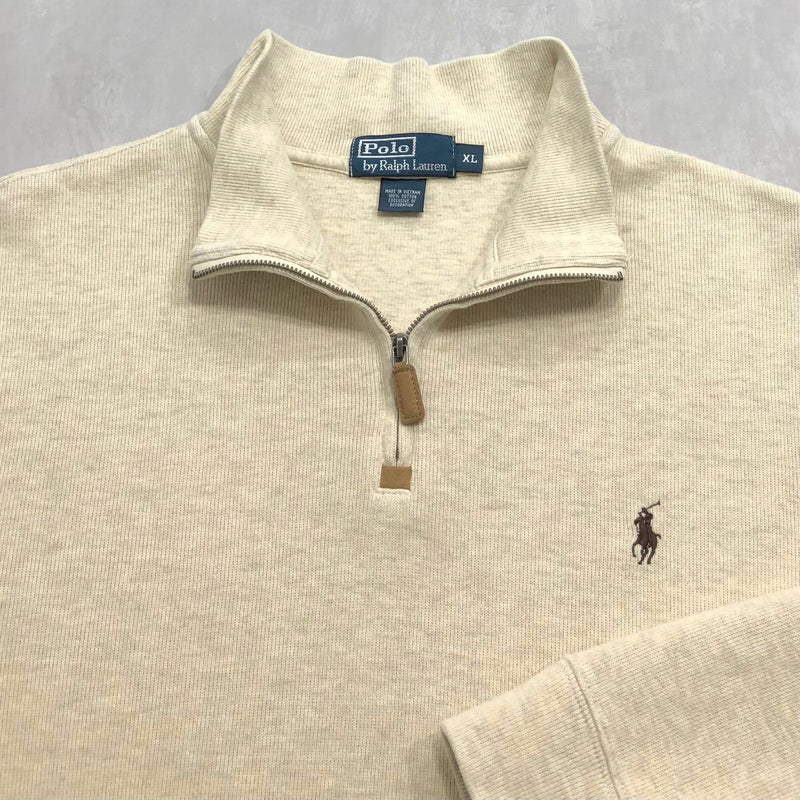 Polo Ralph Lauren Knit Quarter Zip (2XL/SHORT)