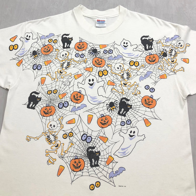Vintage Hanes T-Shirt 1992 Halloween (XL)