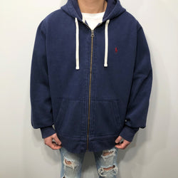 Polo Ralph Lauren Fleeced Hoodie Zip (XL/SHORT)