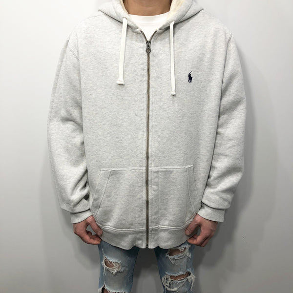 Polo Ralph Lauren Fleeced Hoodie Zip (XL)