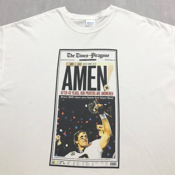 Gildan T-Shirt 2010 NFL New Orleans Saints (2XL)