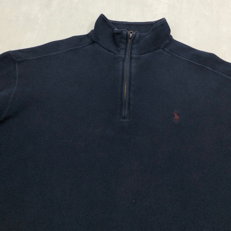 Polo Ralph Lauren Knit Quarter Zip (L/BIG/SHORT)