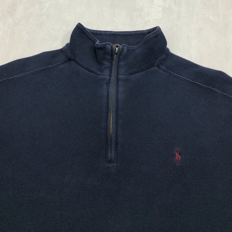Polo Ralph Lauren Knit Quarter Zip (L/BIG/SHORT)