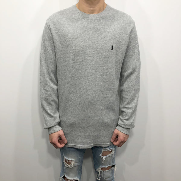 Polo Ralph Lauren Mini Waffle T-Shirt Long Sleeved (M)