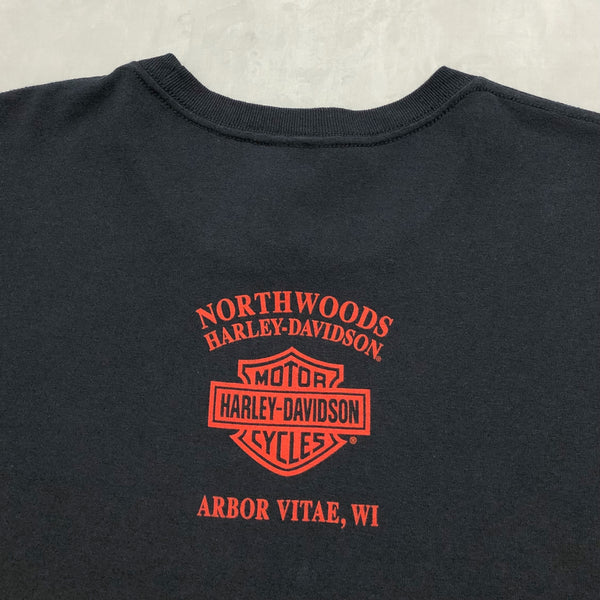 Harley Davidson T-Shirt Arbor Vitae Wisconsin (4XL)