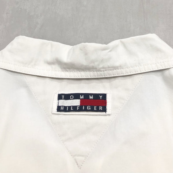 Vintage Tommy Hilfiger Cotton Jacket Lion Crest Logo (2XL)