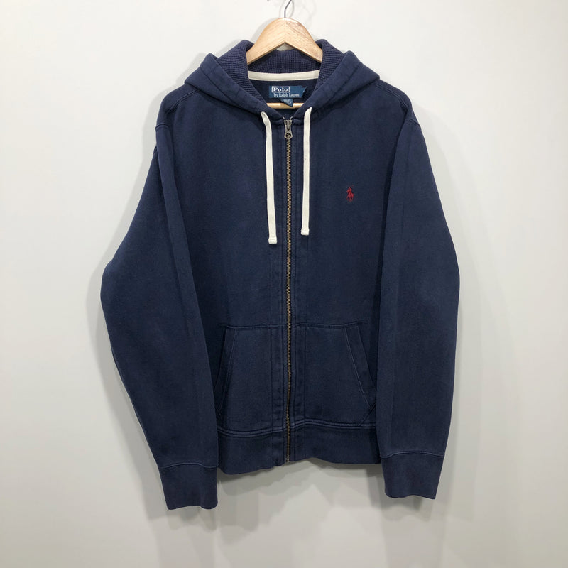 Polo Ralph Lauren Fleeced Hoodie Zip (XL/SHORT)