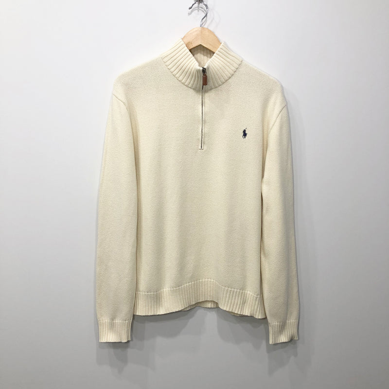 Polo Ralph Lauren Knit Quarter Zip (L/BIG/SHORT)