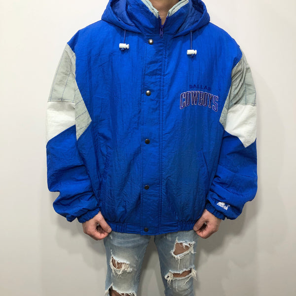 Vintage Starter Jacket NFL Dallas Cowboys (XL/SHORT)