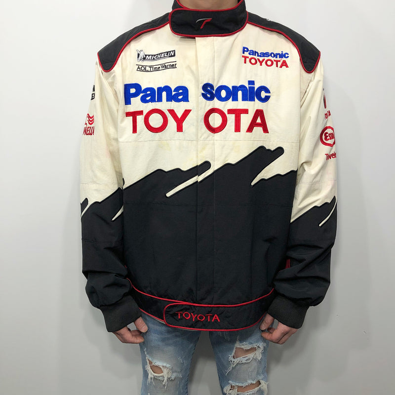Racing Jacket Panasonic Toyota (L/BIG/SHORT) – VINTAGELANDNZ