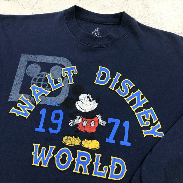 Disney Fleeced Sweatshirt Walt Disney World (S)