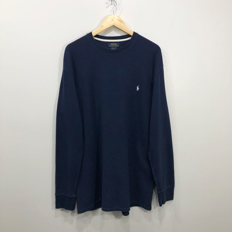 Polo Ralph Lauren Mini Waffle T-Shirt Long Sleeved (XL/TALL)