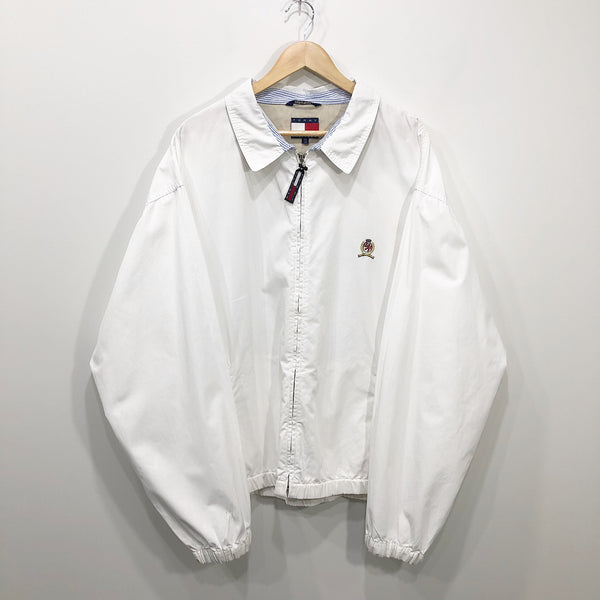 Vintage Tommy Hilfiger Cotton Jacket Lion Crest Logo (2XL)