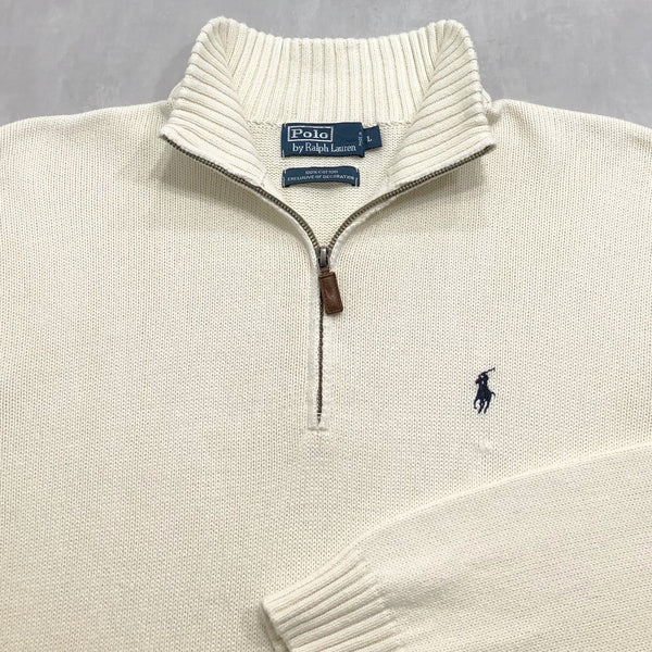 Polo Ralph Lauren Knit Quarter Zip (L/SHORT)
