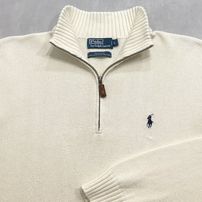 Polo Ralph Lauren Knit Quarter Zip (L/SHORT)