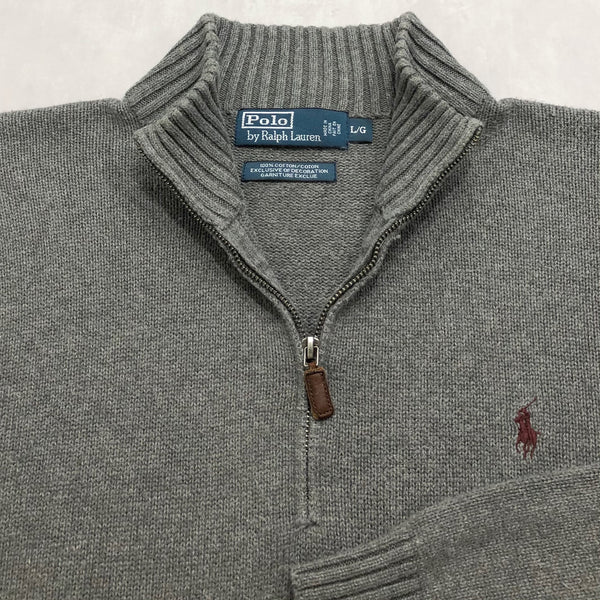 Polo Ralph Lauren Knit Quarter Zip (L)